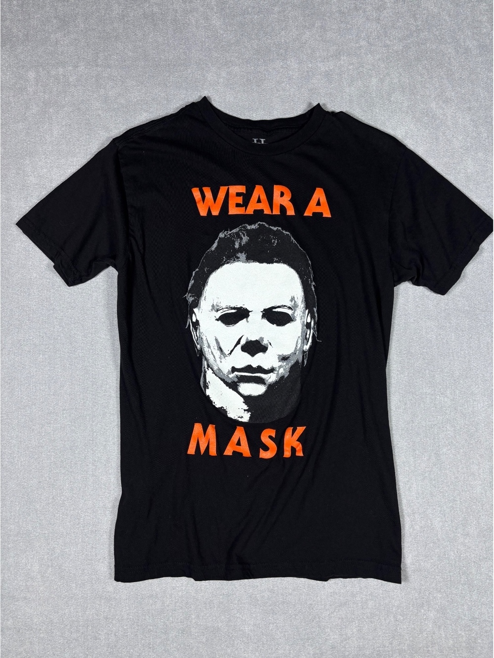 Rock Rebel Halloween II Michael Myers Wear A Mask T-Shirt Size M